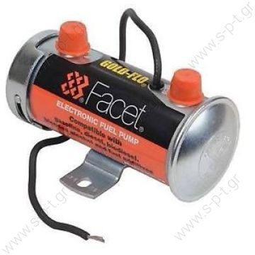 FAC-480534   FACET  ΑΝΤΛΙΑ ΗΛΕΚΤΡΙΚΗ       FACET  Fuel pump (I) 12V 170l bleu 1/4  Facet Cylindrical 12v Fuel Pump, 1/4 NPT, 6-8 psi, Blue Top - 