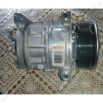 40440170  DCP09020   DENSO ΚΟΜΠΡΕΣΕΡ A/C ALFA ROMEO   FIAT PUNTO EVO, GRANDE PUNTO   FIAT Bravo 1.4 Tjet  OE: 71724083 / 51794515 - DCP09020 DENSO: 447190 9700 DEPLH of: TSP0155951  5D337-5500  A / C Denso 5SL12C; 110 mm; PV5; 12V; V45 °; ND8; Fiat Punto; - 