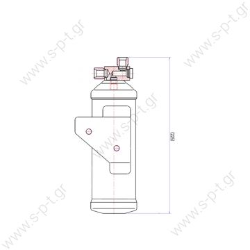 60652252  ΞΗΡΑΝΤΗΡΑΣ A/C LANDROVER    Range Rover II Serie TSP0175133	Filter chladiva A/C Land Rover Discovery; Range Rover Land Rover Discovery; OE: AWR1374 Land Rover Range Rover 2,5TD;9/94>; OE: AWR1374 Land Rover Range Rover 4... - 