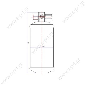 SCANIA 143   04-16-13-008      ΞΗΡΑΝΤΗΡΑΣ A/C       Receiver-dryer filter Standard receiver-dryer filter     ΞΗΡΑΝΤΗΡΑΣ A/C VOLVO   SCANIA 142 SCANIA 143  CASE : 87374420 NEW HOLLAND : 87374420 ZETOR : 16372975 - 