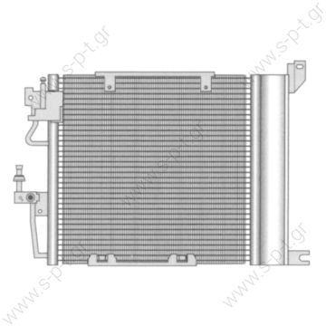 8FC351301-751 BEHR-HELLA ΨΥΓΕΙΟ A/C OPEL ASTRA H, ZAFIRA B  ΨΥΓΕΙΟ A/C	Astra "H" Diesel OE 13129195 - 1850099 - 93178961  -Opel-1850099-93178961-DELPHI-TSP0225533     A/C Condenser   Zafira 1.9 CDTi07 05-> Astra "H" Diesel03 04-> - 