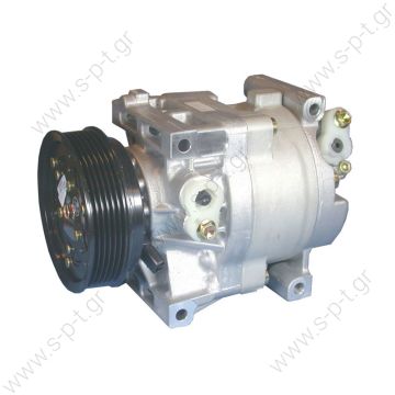 40440048  ΚΟΜΠΡΕΣΕΡ A/C     FIAT Barchetta 1.8 507775100 46757907   447100-1430Denso SCS08C; 110 mm; PV6; 12V; H / V45 °; Fiat Barchetta; Brava; Bravo; Coupe; Doblo; Marea; Palio; Punto; Strada; Alfa Romeo 145; 146; DCP09001    DCP10003                - 