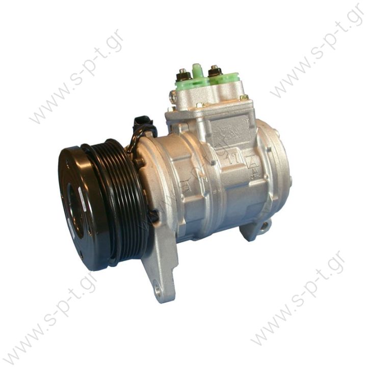 DCP06006  DENSO ΚΟΜΠΡΕΣΕΡ A/C CHRYSLER     CHRYSLER : 4677144 CHRYSLER VOYAGER 447100-6610 A / C Denso 10PA17J; 125 mm; PV6; 12V; V45 °; Chrysler Voyager; Grand Voyager  Chrysler Voyager / Grand 3.3 / 3.8; 96-00; w / o rear A / C OE 4677144ABE