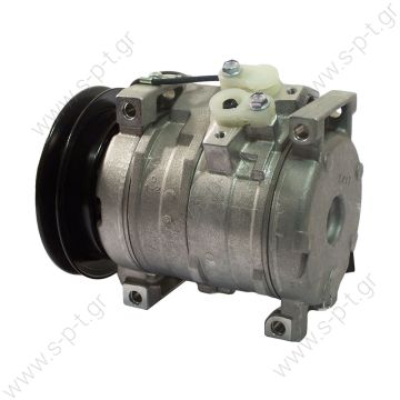 Compressor Denso complete  FENDT (AGCO)    TYPE : 10S15L  FENDT : G117.551.020.110, G117551020100, G117551020110, G117.551.020.100  Voltage [V] 12V  Number of Ribs 1 Belt Pulley Ø [mm] 132 Weight [g] 7200, oil capacity [ml] 210 10S15C,  - 