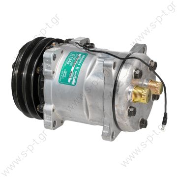 40405014   ΚΟΜΠΡΕΣΕΡ  SANDEN SD5H14-6332   ΣΥΜΠΙΕΣΤΗΣ SANDEN SD5H14 132A2 12V V-OR      ΣΥΜΠΙΕΣΤΗΣ A/C   COMPRESSOR SANDEN S6332   FIX R134A SD7H14   Compressor Sanden Fix R134a SD5H14    SD 5H14 OR Rotolock Horizontal 12V 5"1/4 2G A  - 