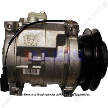 Compressor Denso complete  FENDT (AGCO)    TYPE : 10S15L  FENDT : G117.551.020.110, G117551020100, G117551020110, G117.551.020.100  Voltage [V] 12V  Number of Ribs 1 Belt Pulley Ø [mm] 132 Weight [g] 7200, oil capacity [ml] 210 10S15C,  - 