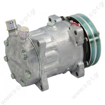 71-0002412  ΣΥΜΠΙΕΣΤΗΣ SANDEN SD7H15 132A2 12V V-OR  COMPRESSOR PART 7H15  8024 / 8220 COMPRESSOR TYPE SANDEN 7H15 COMPRESSOR,SANDEN,-7H15 12V 132mm 2-A, R134a VERT O-RING STEEL SHOE APPLICATIONS UNIVERSAL O-RING 12V R134A - 