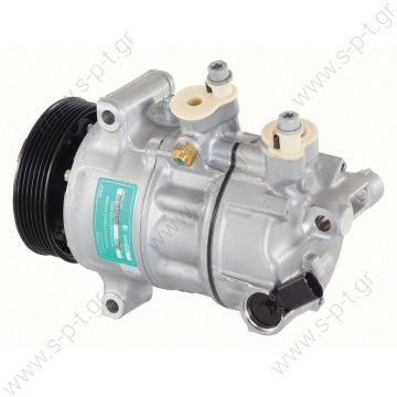 40405154    COMPRESSOR,NEW, SANDEN    Eos 2.0 tdi 1601 - 1615 - 1620 - 1711 - 1K0820803F - 1K0820803G - Sanden PXE16; 110 mm; PV6; 12V; IN; Audi A1, A3, TT; Seat Altea, Leon, Toledo, Skoda Superb, Fabia, Octavia, Roomster, Octavia, VW Caddy, Golf, Jetta,  - 