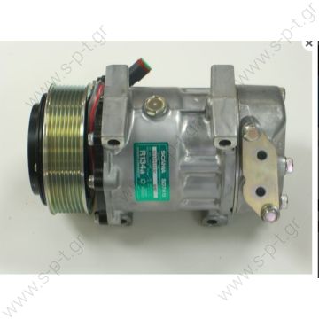 71-9002012 ΚΟΜΠΡΕΣΕΡ A/C   SCANIA TRUCK 4     SANDEN SD7H15   8067   Compressor Sanden Fix R134a SD7H15   SCANIA 124/144 TRUCK COMPRESSOR 8PK 120MM 7H15-6024, 7H15-7980, 7H15-8067 OE : 1376998, 1412263 - 