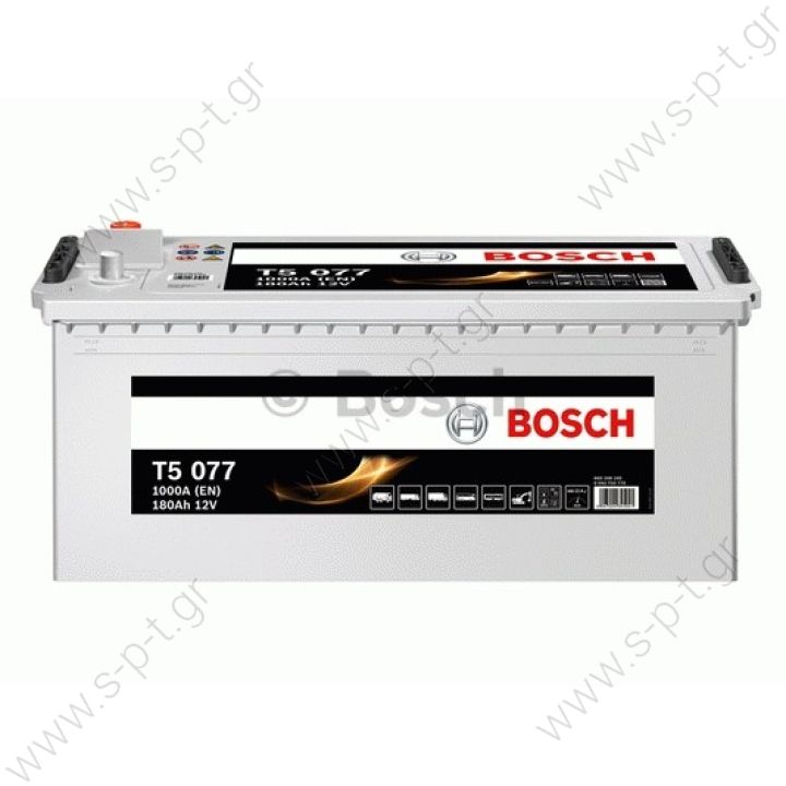 0092T50770  BOSCH ΜΠΑΤΑΡΙΑ T5 BLACK LINE (180Ah/1000A) ΑΡΙΣΤ. 513x223x223   0 092 T50 770 ΜΠΑΤΑΡΙΑ Τ5 HDE 180Ah/1000A Κωδικός Προϊόντος : 0092T50770 ΜΠΑΤΑΡΙΑ Τ5 HDE 180Ah/1000A  ΜΠΑΤΑΡΙΕΣ BOSCH T4 ΦΟΡΤΗΓΩΝ