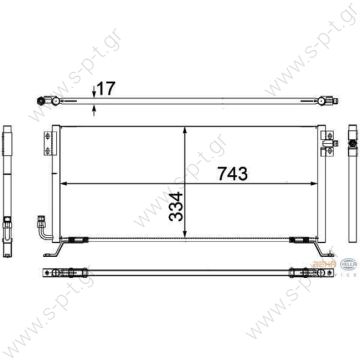 8 144 690 (8144690) ΨΥΓΕΙΟ A/C VOLVO     ΚΟΝΤΕΝΣΕΡ     8 144 690 (8144690),  VOLVO   8FC351024471    BEHR-HELLA ΨΥΓΕΙΟ A/C        Condenser, air conditioning  VOLVO F12 380PK & Fh16 0811.2004 - 