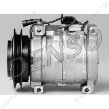 Compressor Denso complete  FENDT (AGCO)    TYPE : 10S15L  FENDT : G117.551.020.110, G117551020100, G117551020110, G117.551.020.100  Voltage [V] 12V  Number of Ribs 1 Belt Pulley Ø [mm] 132 Weight [g] 7200, oil capacity [ml] 210 10S15C,  - 