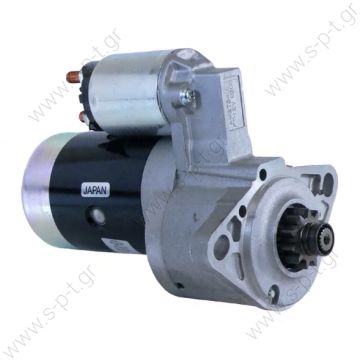 ΜΙΖΑ   MITSUBISHI  M2T63371 KOMATSU    Voltage / Power:	12V 2.0 Kw Pulley / Drive:	Drive 12 Teeth Product Type:	Starter Motor Product Application:	Komatsu Various Equipment Replacing M2T63371 Lucas LRS1415  PERKINS  O.E.M 185086510 Ford Tractor,Bobcat  - 