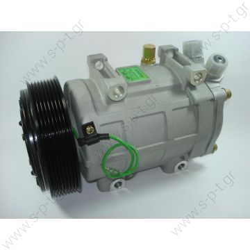 40435076  COMPRESSOR,UNICLA  UX-200 24V 8PK    Ø 135mm COMPRESSOR,UNICLA UX200 9826, 24V 135mm 8PV R134a HORIZ O-RING  - 