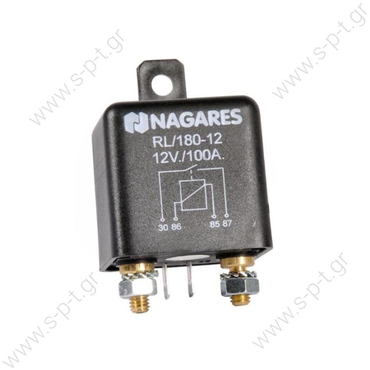 ΡΕΛΕ 75613100 NAGARES  ΡΕΛΕ ΙΣΧΥΟΣ     RL/180-12 12V 100A THERMOKING : 414667