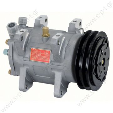 40435071  COMPRESSOR,UNICLA   UP 200 12V Poly-V8 Ø 135 mm  COMPRESSOR,UNICLA,UP200-4675 12V-145mm 2-A R134a VERT. O-RING (UPS112) - 