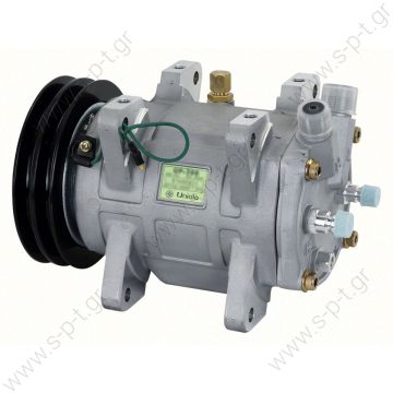 40435069 UP 200 24V 2 Grovves  Unicla air conditioning compressor UP200  COMPRESSOR,UNICLA,UP200-4205 24V-145MM 2-A R134A VERT. O-RING (UPS112) - 