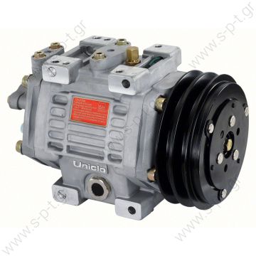 40435065  New Air Compressor Unicla UX 330  Volume: 335ccm   UX 330 24V 2 Gole  COMPRESSOR,UNICLA,UX330- 24V- mm 2-B, WITH ESTER OIL - 