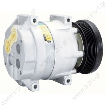 COMPRESSOR, HOLDEN EPICA DELPHI V5, 03/07-06/08 6 CYL 2.0i 131mm 6PV REAR PAD - 