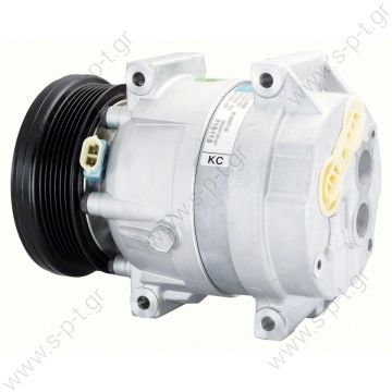 COMPRESSOR, HOLDEN EPICA DELPHI V5, 03/07-06/08 6 CYL 2.0i 131mm 6PV REAR PAD - 