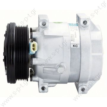 COMPRESSOR, HOLDEN EPICA DELPHI V5, 03/07-06/08 6 CYL 2.0i 131mm 6PV REAR PAD - 