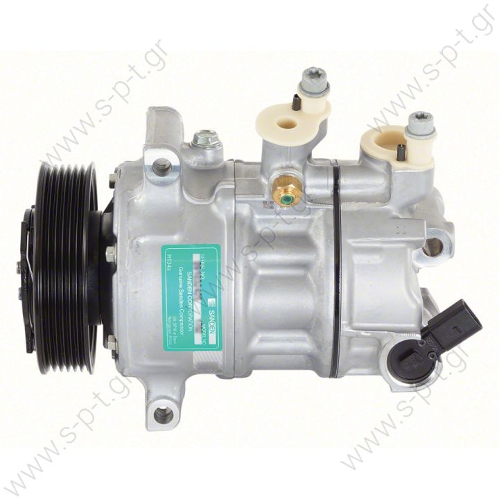 40420044 Συμπιεστής Compressor Sanden variable   PXE16     VW Golf 5 4 CYL/6 CYL/Petrol Κωδικός προϊόντος: 1K0820803G , 1K0820803Q , 1K0820803S , 1K0820803SX , 1K0820859F , 1K0820859Q , 1K0820803QX