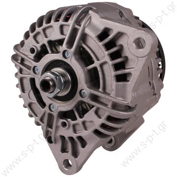 0124555005   BOSCH ΔΥΝΑΜΟ IVECO   24V 90Α IVECO EUROCARGO 06-  IVECO EUROCARGO 00' 28V 40/90A BOSCH 0 124 555 005 (0124555005)   BOSCH  ΔΥΝΑΜΟ  IVECO EUROCARGO 28V 90A [WL-15-S-DFM] ø160  Iveco EuroCargo Case Cummins Bosch 0124655005 28 Volt 90 Ampere - 