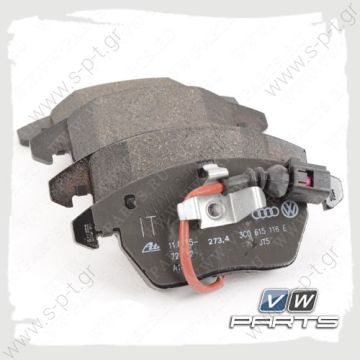 3C0698151C    TΤΑΚΑΚΙΑ ΕΜΠΡΟΣΘΙΑ AUDI Α3, SEAT ALTEA, IBIZA V, SKODA OCTAVIA, ΜΕ ΚΑΛΩΔΙΟ     Textar 3C0698151C - 