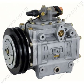 40435073  ΚΟΜΠΡΕΣΟΡΑΣ A/C   UNICLA   UWX550 24V 2 Grooves  UWX550 FOR BUS AND COACH APPLICATIONS  UNICLA 14 CYLINDER SWASHPLATE TECHNOLOGY  COMPRESSOR,UNICLA,UWX550- 24V- mm 2-B, WITH PAG OIL   - 