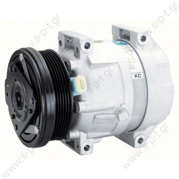 COMPRESSOR, HOLDEN EPICA DELPHI V5, 03/07-06/08 6 CYL 2.0i 131mm 6PV REAR PAD - 