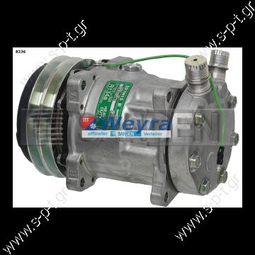 ΣΥΜΠΙΕΣΤΗΣ SANDEN SD7H15 132A2 24V V-OR VOLVO  1593151 VOLVO 1593151,  40405075CP VOLVO F12 OE: 11007314 - 11058974 - 12304998 - 1303484 - 1593151 - 8061 - 8113622 - 8113627 - 8150135 - 8150136 - 8239 - 834290 - 99704600 - B13AC1204 - H13001204 - 