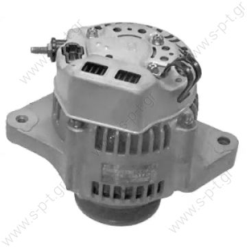 100211-6880  DENSO    CARGO ΔΥΝΑΜΟ  12V 40A KUBOTA DENSO    12 volt, 45 amps Internal Regulator / Internal Fan 1 groove pulley IG-L  T-shaped plug  1002116880, 100211-6880, 1002116881, 100211-6881, 1677164010, 16771-64010, 1677164012, 16771-64012 - 