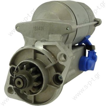 0280006250,  228000-4741 ΜΙΖΑ DENSO    - 12 Volt 1,4 KW      1280000070,  ΜΙΖΑ 12V 1.4kw 11Δ KUBOTA V2202 1992-    KUBOTA ENGINES L3350-DT D  12V 1.4 Kw    11 T	Kubota Various Equipment Replacing 228000-1040 Lucas LRS1547 Hella JS897 Kubota  - 