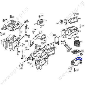 ΑΝΤΙΣΤΑΣΗ ΚΑΛΟΡΙΦΕΡ   BEHR HELLA  MERCEDES W202/W210 (1995~2002) Regulator OE# 2028207310 / 2108206210 Behr Hella# 5HL351321011 CLK	1997-2002 CLK Convertible	1998-2002 E-CLASS Estate	1996-2003 E-CLASS	1995-2002 SLK	1996-2004 - 