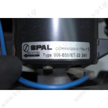 20220128    006-B50/IET-22 GRPWM2     24V SPAL ΜΟΤΕΡ ΣΑΛΛΙΓΚΑΡΟΣ ΔΙΠΛΟΣ   Double blower      Evaporator blower24V, with control / resistor Ref.:. A0008354307 , H11-001-283 , 243006506      l0008356307 - 243006506 - A0008354307 - A0008356307 - H11001283 - 