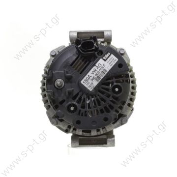 30393 VALEO ΔΥΝΑΜΟ  12V 150A    AUDI  A4 3.2FSI 12V 150A 66PVF6 [L-DFM 12V 150A   443294,     TG16C010 Valeo    AUDI A6 2.4 2.8 3.0 3.2 TFSI FSI quattro ORIGINAL VALEO   VW, AUDI, SEAT, SKODA, MERCEDES, SMART, TOYOTA und BMW k - 