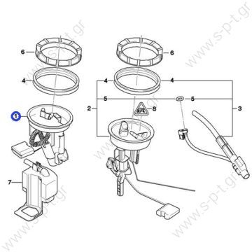 228222009002Z \ ANTLIA BENZ.VDO BMW E46 \ VDO  BMW 3 Series E46 / VEMO made Hugh El pump fuel pump fuel pump new 1614-6766-942  - 