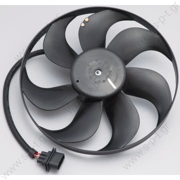 6X0959455C  VW Lupo New Beetle Polo / radiator blower fan electric fan motor new (6X0959455C)  Item Number 	6X0-959-455C   Primary Fan Assembly - 345MM   - 