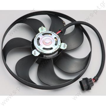 6X0959455C  VW Lupo New Beetle Polo / radiator blower fan electric fan motor new (6X0959455C)  Item Number 	6X0-959-455C   Primary Fan Assembly - 345MM   - 