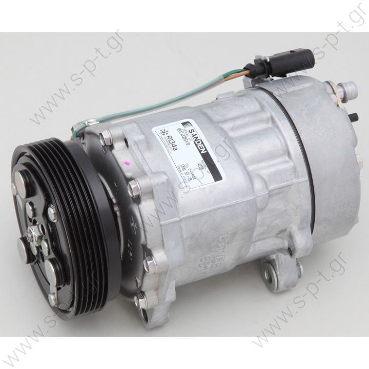 40405094  ΚΟΜΠΡΕΣΣΕΡ A/C  1J0820803A   Compressors  VW Bora Compressor Sanden variable  1J0-820-803L     SD7V16   1076012 - 1080 - 1111419 - 1206 - 1215 - 1221 - 1226 - 1231 - 1233 - 1245 - 1278 - 1283 - 1J0820803A 