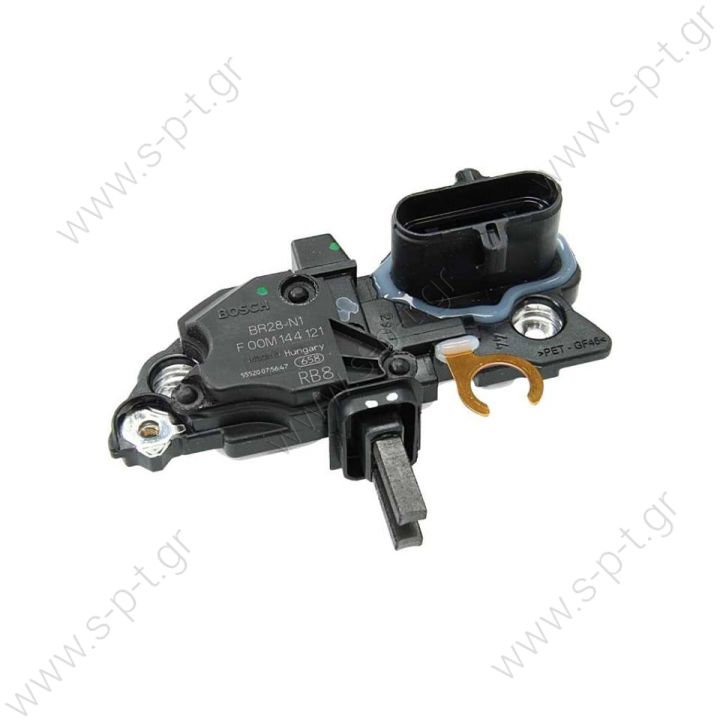 F 00M 144 121  BOSCH F 00M 144 121 (F00M144121)   ΑΥΤΟΜΑΤΟΣ ΔΥΝΑΜΟ     Regulator, alternator BOSCH ΡΥΘΜΙΣΤΉΣ ΓΕΝΝΉΤΡΙΑΣ Regulator alternator 24V DAF CF 85 XF 105  