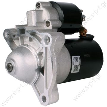 STR54001 ΜΙΖΑ VALEO  12V 9Δ CITROEN SAXO\C3, PEUGEOT 206\207 00-  ΜΙΖΑ  VALEO D6G3   STR54001	Starter, 12v, 9T    FORD DIESEL BOSF000AL0327	Bosch OE Starter VALD6G3	Valeo OE Starter Motor    MITSUBISHI	M2T13081 CITROËN	96087192, 9633292480, 9648644680 - 