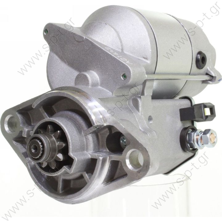 228000-4390  ΜΙΖΑ TOYOTA CLARK   DSN2068, DENSO DENSO ΜΙΖΑ TOYOTA INDUSTRIES  12V 1.4 Kw Drive 9 T  Starter Motor Product Application:	Toyota Lift Trucks Replacing 228000-4390 Lucas LRS1577 LRS1433 LRS428 Hella JS669 JS764 Toyota Lift Truck Various Appl