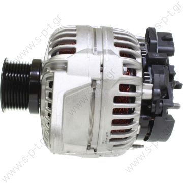 0124655008, BOSCH 24V 110A VOLVO FH12   0124655008 BOSCH  ΔΥΝΑΜΟ  VOLVO  FH12 28V 110A [WL-15-S-DFM]    BOSCH ΔΥΝΑΜΟ VOLVO     BOSCH 24V 110Α VOLVO FH 06-	24V 110 Amp   PV8 x 61  Volvo Buses / Trucks  0124 655 008 Lucas LRA2801 LRA2877 Hella CA1853  - 