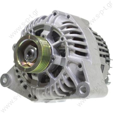 0986038771, BOSCH ΔΥΝΑΜΟ PSA  12V 80Α CITROEN, PEUGEOT (W.AC 2\ΑΥΤΙΑ)   ΔΥΝΑΜΟ 14V 90A. 28-1665.  CITROEN. 28-2994 3281665. Cross no. 2541447A 2541767 2542373A 5705E2 5705G0 63321723 63321772 95667743 96050637 9634476880 A13VI271 A13VI46 A13VI83 A13VI96. - 