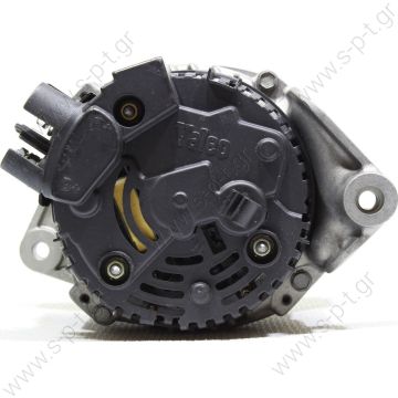 0986038781  BOSCH  ΔΥΝΑΜΟ PEUGEOT   A13VI87   VALEO   80A FIAT DUCATO, BOXER 1.9 D.   Citroen Fiat Peugeot    12V 80 Amp Pulley / Drive:	Pulley PV6 x 63   A13VI87 Lucas LRB184 LRB183 Hella CA638 CA637 Citroen Fiat  Various Models - 