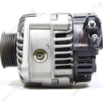 0986038781  BOSCH  ΔΥΝΑΜΟ PEUGEOT   A13VI87   VALEO   80A FIAT DUCATO, BOXER 1.9 D.   Citroen Fiat Peugeot    12V 80 Amp Pulley / Drive:	Pulley PV6 x 63   A13VI87 Lucas LRB184 LRB183 Hella CA638 CA637 Citroen Fiat  Various Models - 