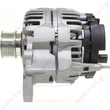 0124325015    BOSCH ΔΥΝΑΜΟ VAG       BOSCH   0124325015 12V 90A AUDI A2 SEAT SKODA VW GOLF IV PLUS V LUPO POLO 1,0 1,4 1,6     PV6 x 49.4  Audi / VW / Seat / Skoda  SG9B069 Lucas LRB480 LRB479 Hella CA1560 CA1568 Seat-VW Various Models - 