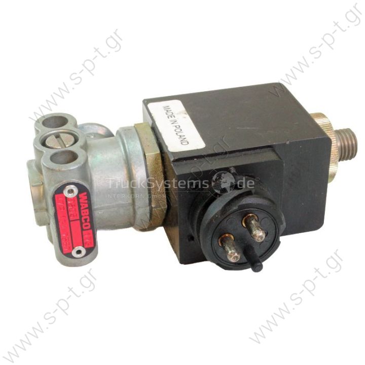 4.62019 DT Βαλβίδα ελέγχου, ρυμούλκα   EVOBUS 8025195000 Solenoid Valve  WABCO  Wabco solenoid 4721347587 to 472134758 7  Solenoid valve replaces Wabco: 472 170 600 0 · [N] New.  Art. No. 4.62019