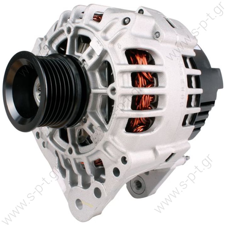 0124325013   BOSCH ΔΥΝΑΜΟ VAG 12V 90 A SEAT,SKODA,VW BOSCH 0124325013  VW GOLF IV 1.4 1.6 1.8 1.9 2.0 16V 90 A Generator  ATL	L41920 BOSCH	0124325013 BOSCH	0124325032 BOSCH	0124325150 EUROTEC	12041500 EUROTEC	12041910   VALEO	A13VI223 VALEO	SG9B024